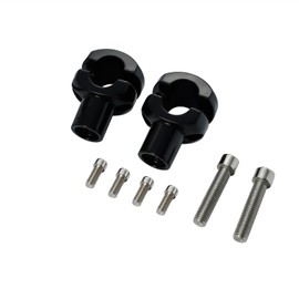 2'' Rise 1" Motorcycle Handlebar Riser Clamp Mount For Harley Dyna Touring Softail Models Shadow Intruder Vulcan Road Star Drag Star Volusia Custom Application