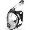 Zacsync Snorkel Set Adult Full Face Snorkel Mask, Masque De