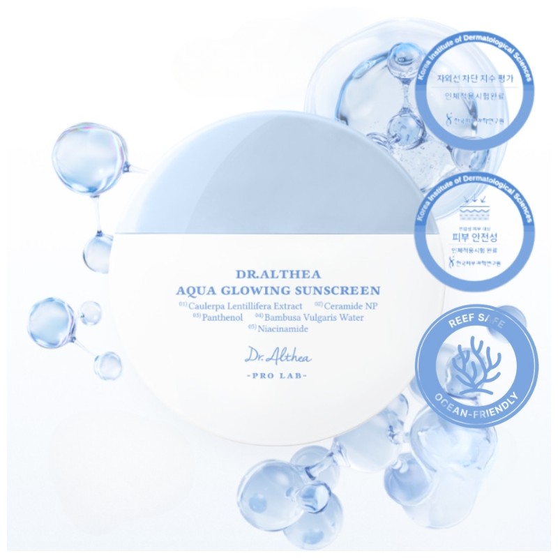 DR.ALTHEA Sunscreen SPF50+ PA++++ 45ml [Green Tea Fresh / Aqua