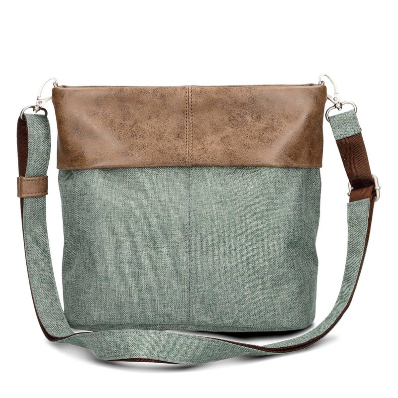 ZWEI Olli OT8 Tasche Damen Umhängetasche Schultertasche 25x23x10 cm (BxHxT),