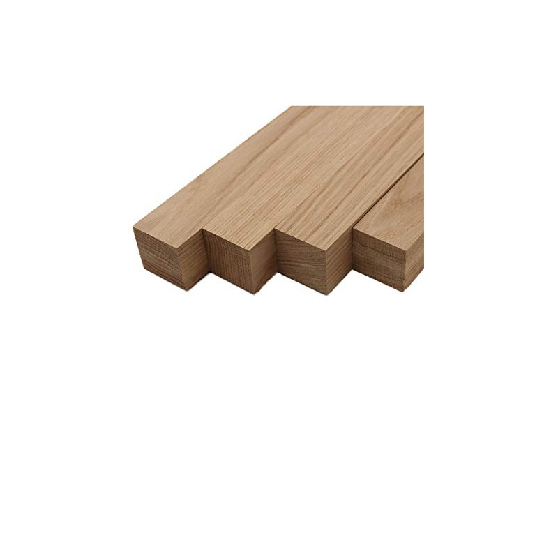Barrington Hardwoods White Oak Lumber Turning Blanks (4 Pieces) (2"