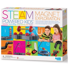 4M Steam Powered Kids - Magnet Exploration, Mixed, 405535