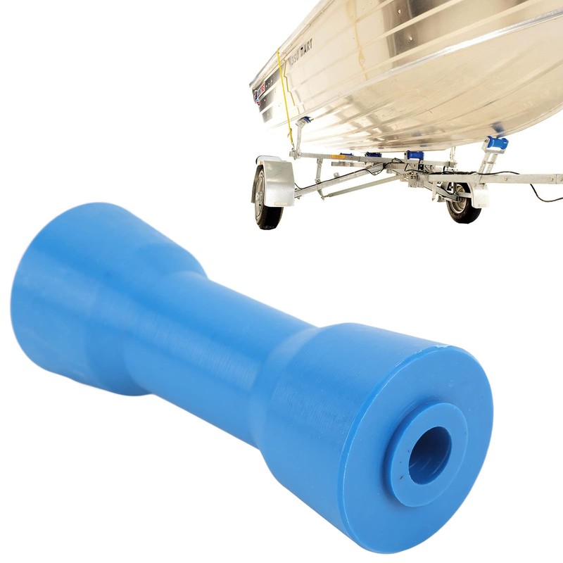 Boat trailer rollers, trailer accessories, keel roller, blue, PVC, navy,
