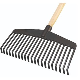 Siena Garden Professional Leaf Rake 21 Tines 38 cm Modified Polyamide