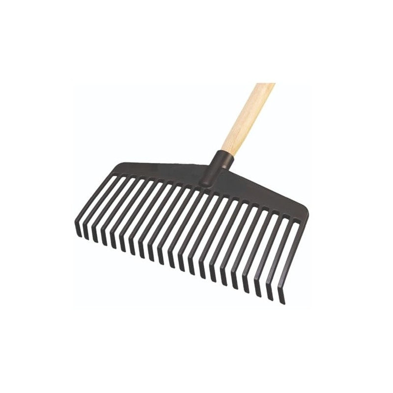 Siena Garden Professional Leaf Rake 21 Tines 38 cm Modified