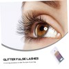 Baluue 18pairs Fake Glitter Eyelashes Lash Extension Strips Manga Cosplay