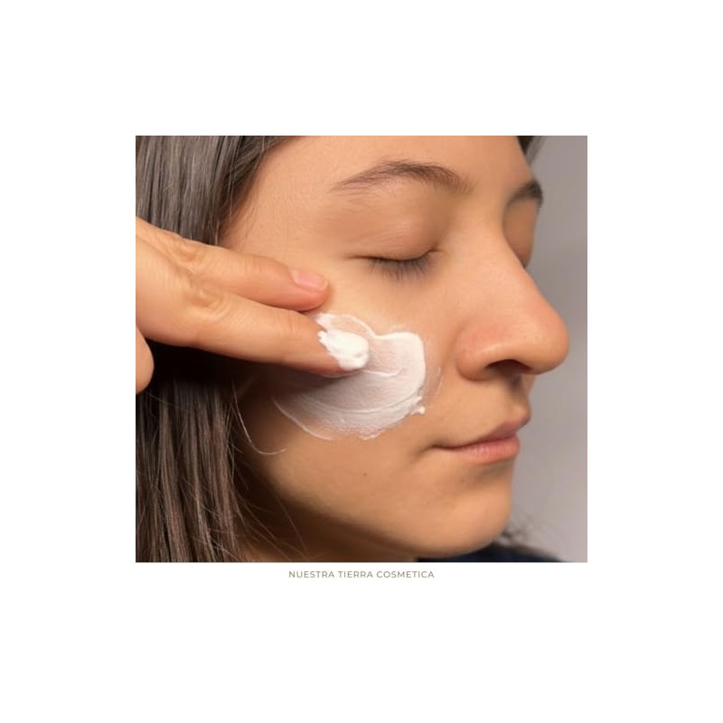 Nuestra Tierra Cosmética Microderm Eco-Exfoliante Facial, con Aceites de Argán,