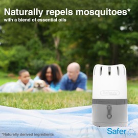 Safer Home Natural Mosquito Repellent Refills - 4 Refills Pads Included - SH1200R4R - 48 Hours Total Insect Protection - Natural Insect Repellent - Includes 4