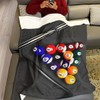 KLRIGR Soft Warm Fleece Throw Blanket for Couch Sofa and