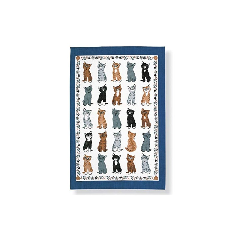 Ulster Weavers Kittens Arrived Cotton Tea Towel, Multicolor, One Size