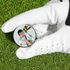 JIAOWEI Enamel Golf Ball Marker with Magnetic Hat Clip -