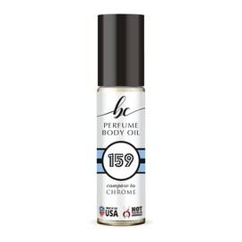 BIOCURA BC Perfume 159 Inspired by Chrome For Women & Men Replica Fragrance Body Oil Dupes Alcohol-Free Sample Travel Size Concentrated Long Lasting Roll-On 0.3 Fl Oz/10ml