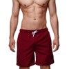 Indicode Men's Ferguson Swimming Trunks with 3 Pockets and Drawstring,