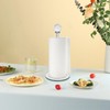 Decorative Paper Towel Holder, Silver Crystal Paper Towel Dispenser, Crushed