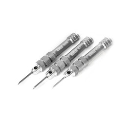 DULO Chisel with Grip [Tungsten Blade PRO] Sujibori Plastic Model Tool Width 0.003-0.04 inch (0.075-1 mm) Single Item (Set of 3)