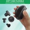EASYEAH 4 Sizes 6.3/6.5/6.8/7 mm T-Shaped Silicone Plugs 1/4 inch