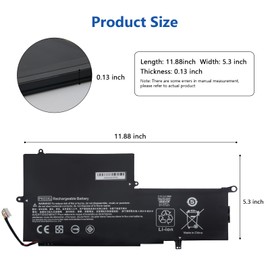 DJW PK03XL Laptop Battery for HP Spectre X360 13-4102dx 13-4101dx 13-4103dx 13-4003dx 13t-y000 13-4005dx 13-4116dx 13-4105dx 13t-4000 HP Envy X360 Convertible 13-y023cl 13-y034cl