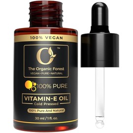 Aceite Orgánico de Vitamina E  Organic Vitamin E Oil, Cold Pressed, 4 oz                                                                              