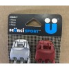 scünci Scunci Sport 4-Piece Colored 1” Jaw Claw Clips (12