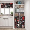 Tayney Coffee Kitchen Window Curtains Valance and Tier Set, Black