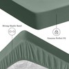 Mattress Protector Waterproof Double 135x190cm, Fitted Sheet, Rubber Band Mattress