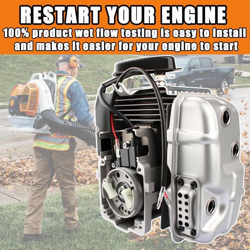 Gioong 577424401 Engine Shortblock Assembly Compatible with Redmax EBZ8500RH &