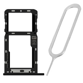 Perfectly Fit Premium Portable SIM and Memory Card Tray Holder w/SIM Card Pin Compatible with Motorola Moto G7 Power XT1955