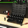 TecoTek 1/2" Drive Deep 6-Point Impact Socket Set, 21-Piece Spindle