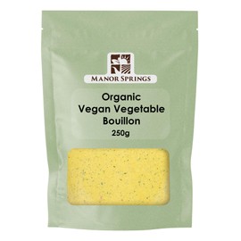 Organic Vegan Vegetable Bouillon 250g by Manor Springs Organic