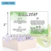 Handmade Soap Care Instructions, Handmade Soap Bar Card Instructions for