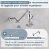 Bright Showers High Pressure Shower Head with Shower Filter, 5