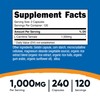 Nutricost L-Carnitine Tartrate 500mg, 240 Capsules - 1000mg Per Serving