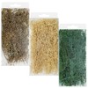 Woohome 3 Colour Scenics Grass Tuft, DIY Miniature Static Grass