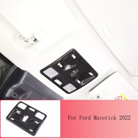carpart2021 Carbon ABS Reading Lamp Light Trim Panel Interior CoverFor Ford Maverick 2022 US