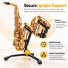 Foldable Alto Saxophone Stand for Practice and Storage – Portable