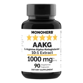 Monoherb Aakg 90 Cápsulas 1g Vegano Sin Sabor Suplemento Deportivo                                                                                    