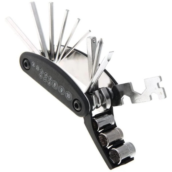 SHENKENUO Multifunction Repair Tool Kit Allen Key Hex Socket Wrench