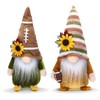 Weysat 2 Pcs Fall Football Gnomes Rugby Plush Decorations Cute