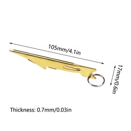 Fishing Knot Tying Tool, Fishing Hook Tie Tool Fishing Line Quick Knot Tying Tool Fly Fishing Angler Accessories Nail Knot Tying Tool for Hooks, Lures and Line, Black