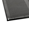EUROPLAST Black 14x6 Duct Opening Vent Cover with Screen Mesh