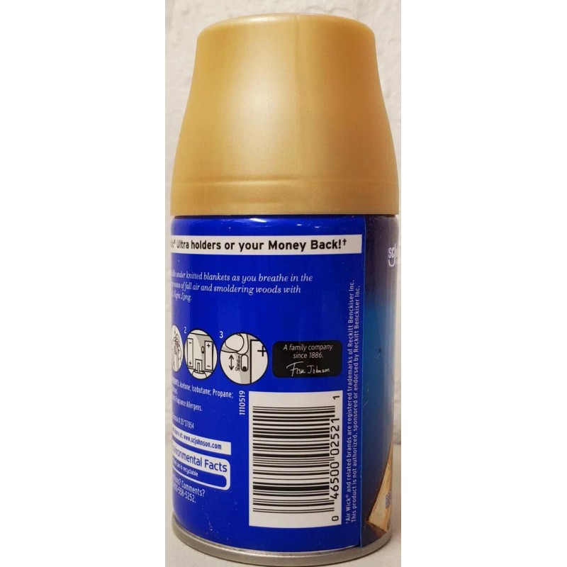 Glade 6 Glade Fall Night Long Automatic Spray Refill Limited