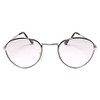 Round Silver Frame Old School True Vintage 80s 90s Reader