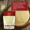 Spicy World Semolina Flour 2 LB (Pack of 6) -