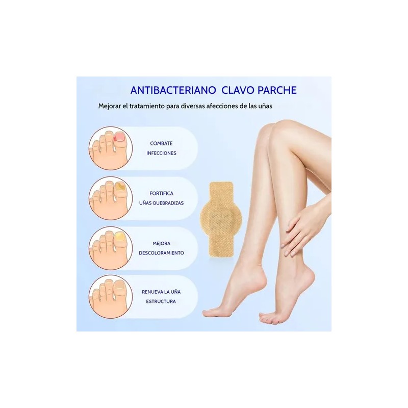 //fc Parches Para Uñas Fúngicos 63pcs/caja De Parches Para