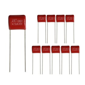10pcs Pro 0.047uf 630V Capacitors Metallized Polypropylene Guitar Cap MPP CBB22 Film Caps for Electric Guitar Bass