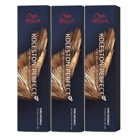 Wella Koleston Perfect ME+ 77/02 Medium Blonde Intensive Natural Matt 60 ml Pack of 3