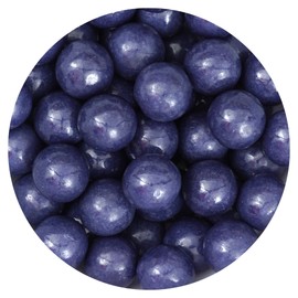 Purple Gumballs 1 Inch Gumballs, 2 Pound Bulk Bag (Approx. 110 Pieces), Purple Candy, Gumballs 1 Inch Purple, The Hampton Popcorn & Candy Company