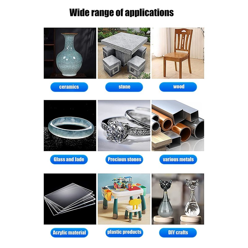 Ceramic Glue Gel, 60g Glue for Porcelain and Pottery Repair,