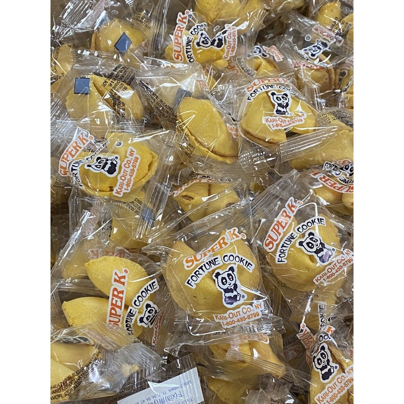 KARI-OUT Panda Fortune Cookies **350 Pcs**~in Original Manufacturer Box~Best By