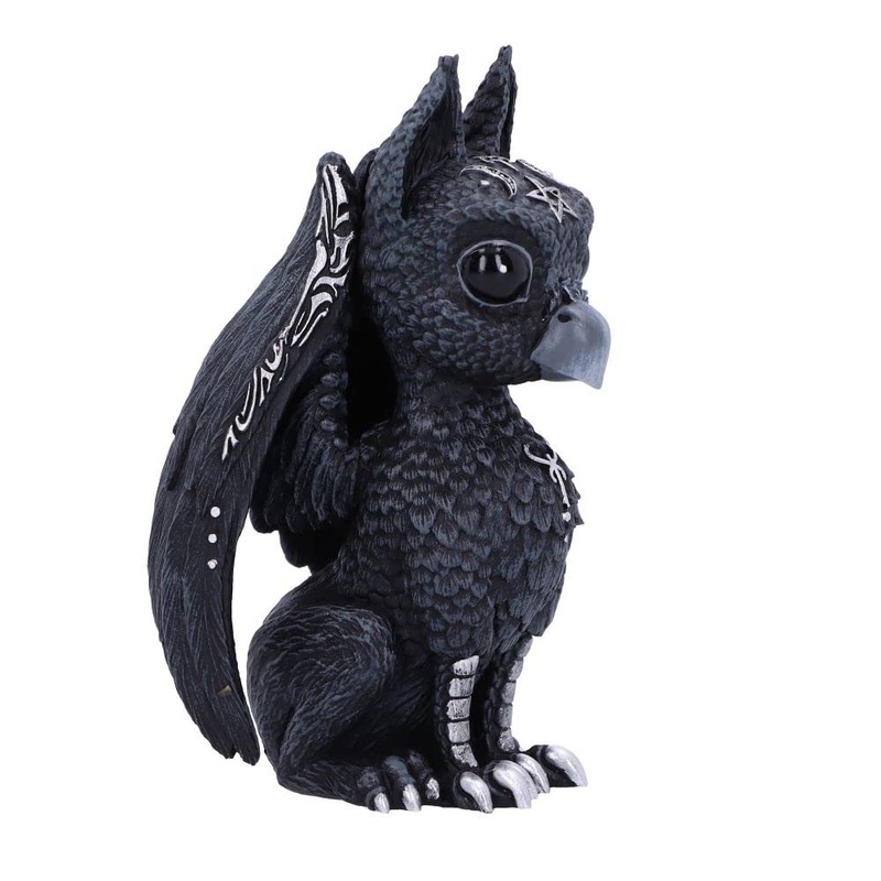 Nemesis Now Cult Cuties Griffael, Black, 10.7cm, Resin